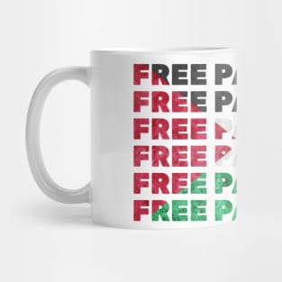 Free Palestine Support Palestine Mug